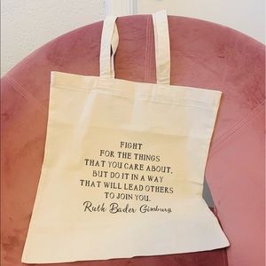 Fight for the things you care about Canvas Bag